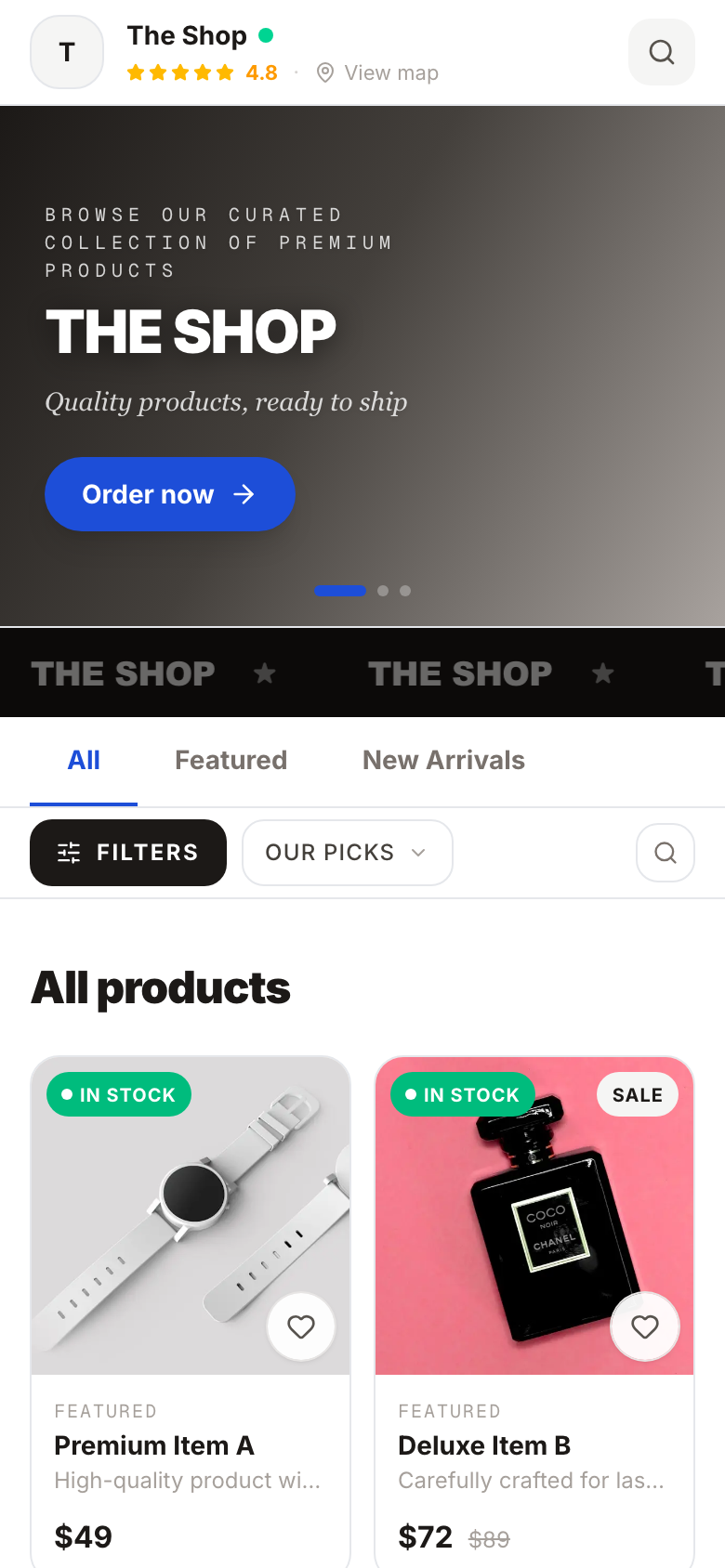 Shop